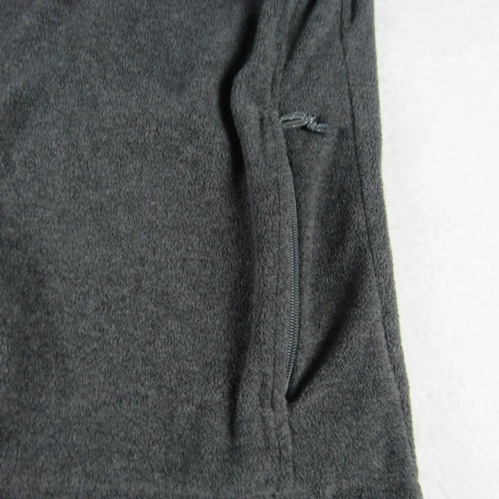 Columbia Fleece Jacket Mens L Gray Full Zip Mock Neck Outdoor‎ Pocket